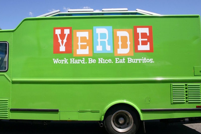 Verde food truck business