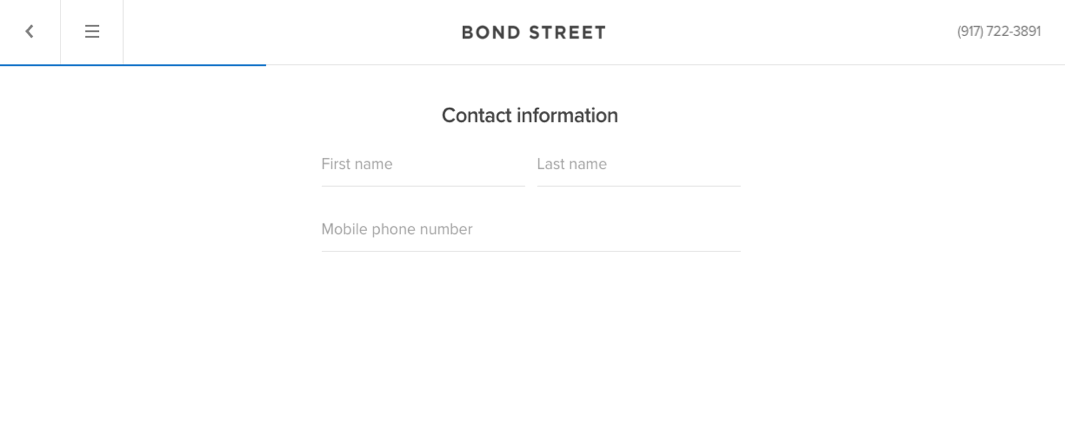 bond street pre-qualification contact information