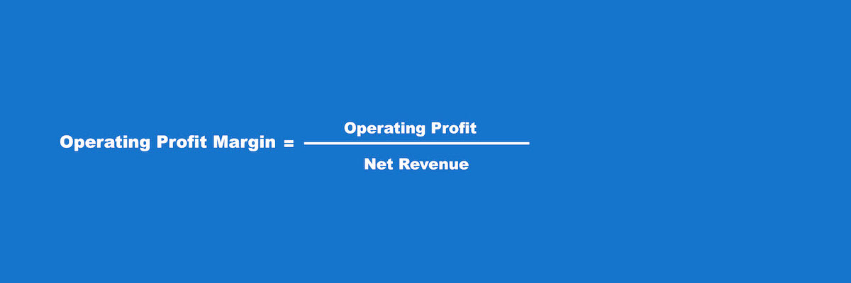 Financial Ratios Operating profit margin